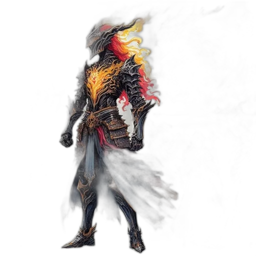 dragon, mask, sword, staff transparent PNG cut-out