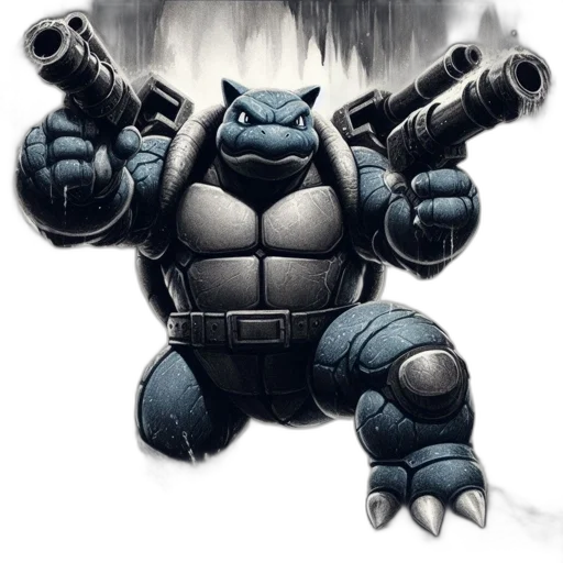 weapon, animal, comic book art, concept art transparent PNG cut-out