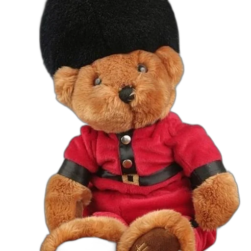 hat, staff, brown, teddy transparent PNG cut-out