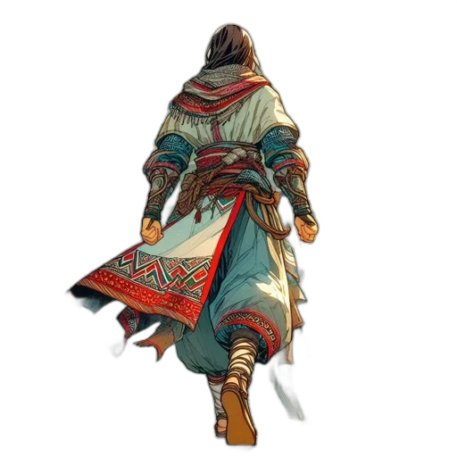 sword, staff, weapon, jacket transparent PNG cut-out