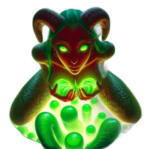 creature, jewelry, dragon, mask transparent PNG cut-out