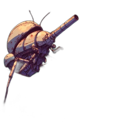 weapon, animal, robot, creature transparent PNG cut-out