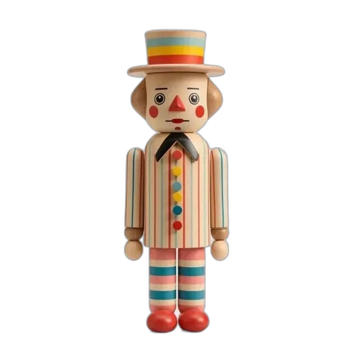 staff, 3d render, wooden, toy transparent PNG cut-out