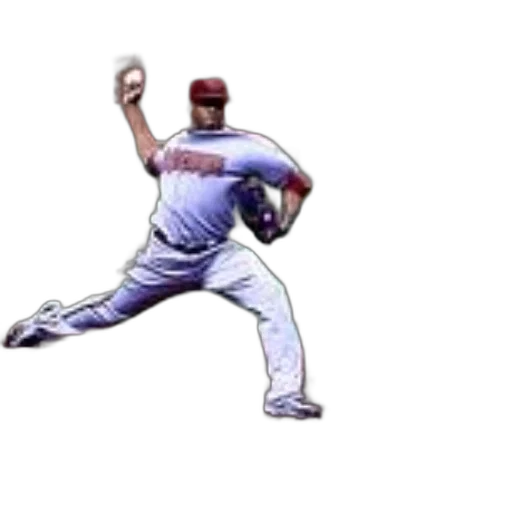 pixel art, concept art, baseball, player transparent PNG cut-out