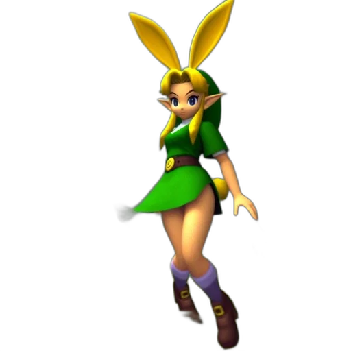 dress, staff, weapon, hat transparent PNG cut-out