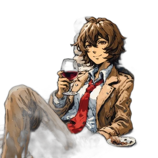 jacket, pixel art, concept art, watercolor transparent PNG cut-out