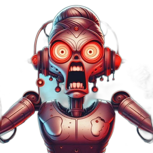 robot, mask, face, concept art transparent PNG cut-out