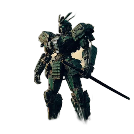 robot, weapon, staff, concept art transparent PNG cut-out