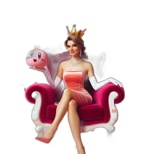 crown, dress, furniture, jewelry transparent PNG cut-out