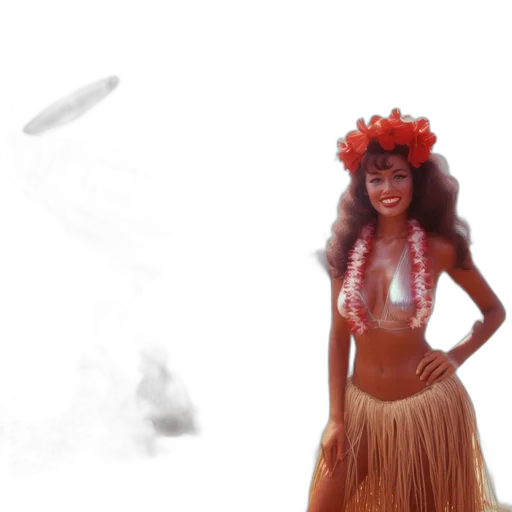 concept art, underwater, fire, beach transparent PNG cut-out