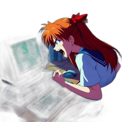 staff, anime, pixel art, concept art transparent PNG cut-out