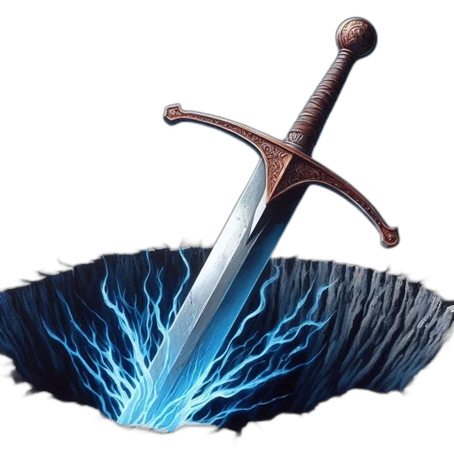 sword, weapon, staff, dragon transparent PNG cut-out