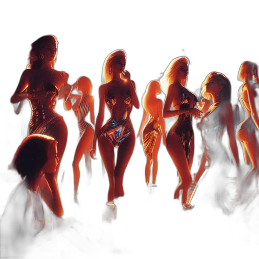 dress, concept art, 3d render, photorealistic transparent PNG cut-out