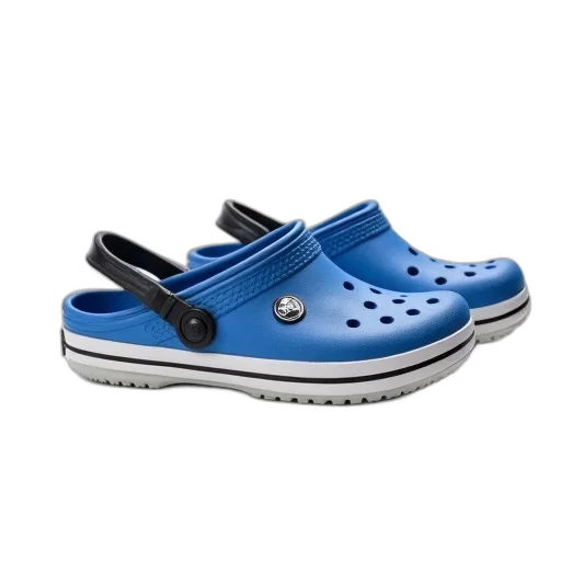 shoes, blue, crocs, shoe transparent PNG cut-out