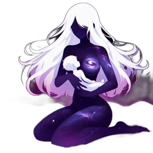 mask, creature, hair, crown transparent PNG cut-out