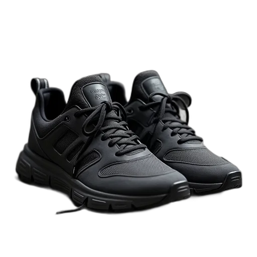 shoes, onitshoes, runner, dark transparent PNG cut-out