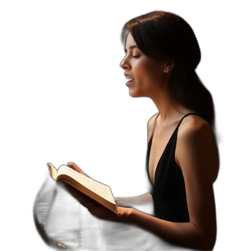 face, dress, staff, hat transparent PNG cut-out
