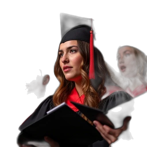 hat, photorealistic, 3d render, choir transparent PNG cut-out