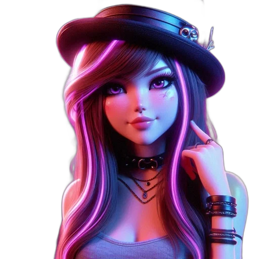 hat, face, jewelry, robot transparent PNG cut-out