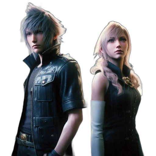 jacket, concept art, 3d render, two transparent PNG cut-out