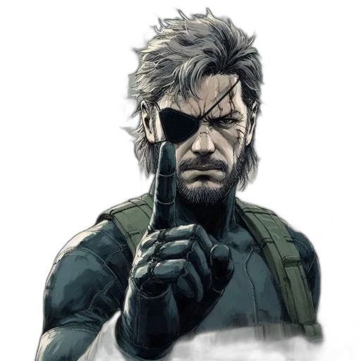 weapon, face, comic book art, concept art transparent PNG cut-out