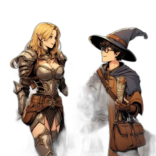 staff, sword, fantasy art, concept art transparent PNG cut-out