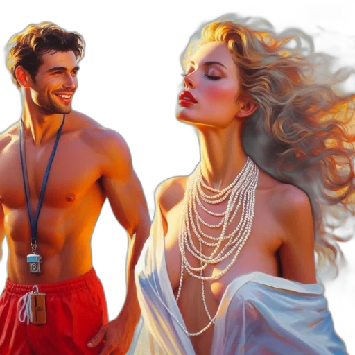 jewelry, photorealistic, concept art, fantasy art transparent PNG cut-out