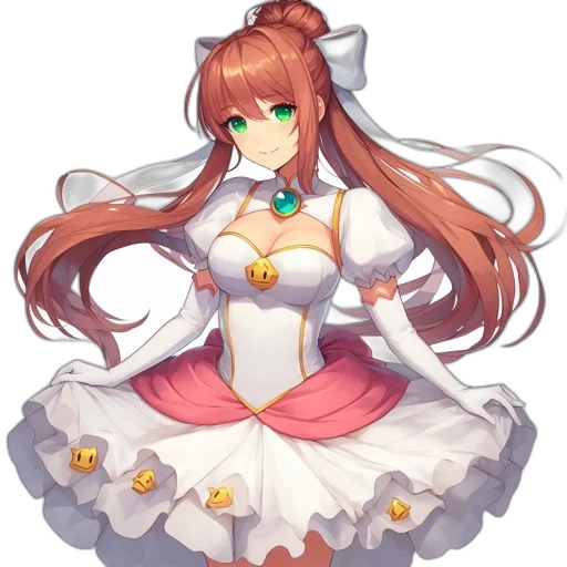 dress, crown, staff, jewelry transparent PNG cut-out
