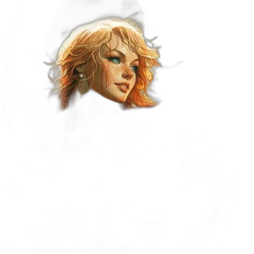 face, staff, jewelry, crown transparent PNG cut-out
