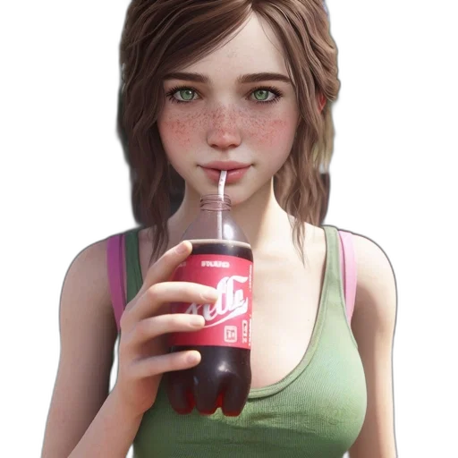 face, bottle, food, robot transparent PNG cut-out
