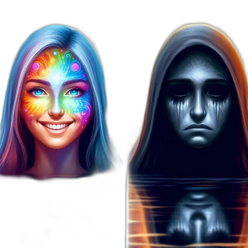 mask, face, concept art, fantasy art transparent PNG cut-out