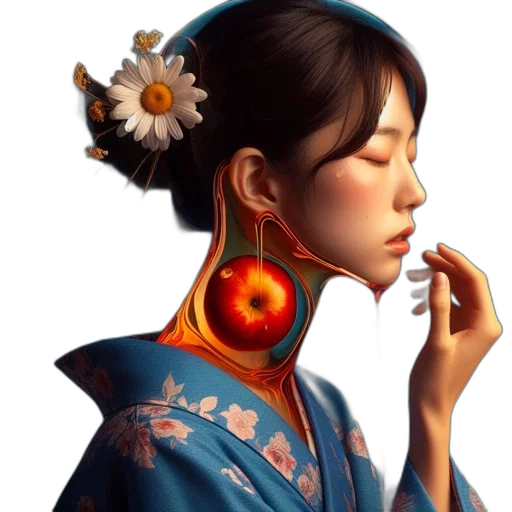 jewelry, face, staff, dress transparent PNG cut-out
