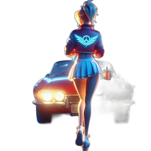 car, dress, jacket, robot transparent PNG cut-out