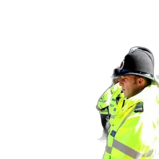 staff, police, officer, bright transparent PNG cut-out