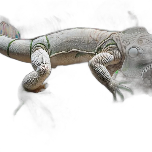 dragon, creature, animal, staff transparent PNG cut-out