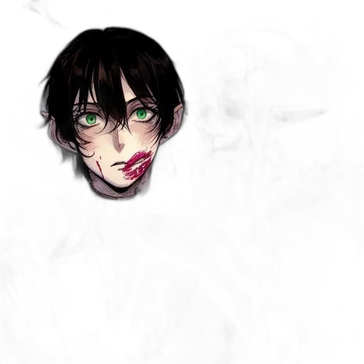 face, creature, mask, concept art transparent PNG cut-out