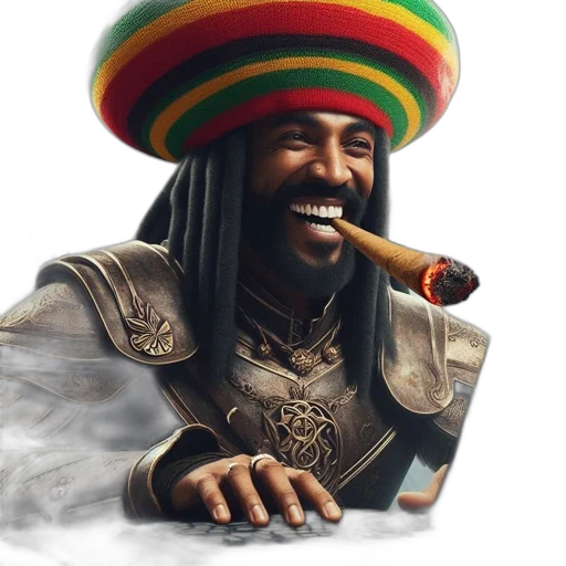 hat, staff, photorealistic, concept art transparent PNG cut-out