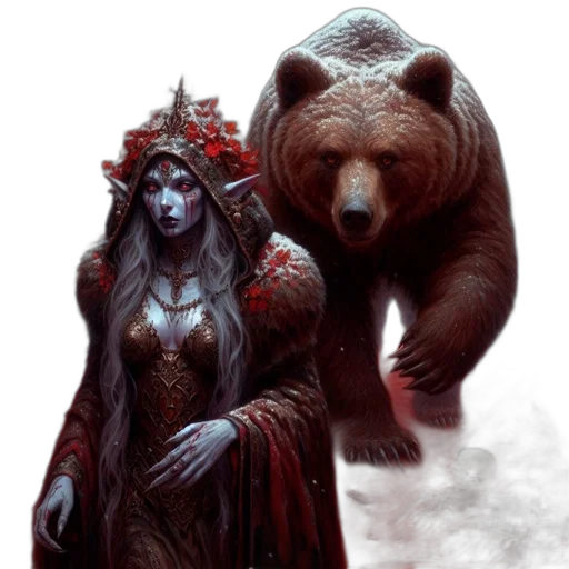 concept art, fantasy art, comic book art, snow transparent PNG cut-out
