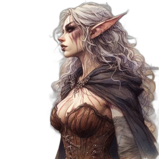dragon, dress, face, fantasy art transparent PNG cut-out