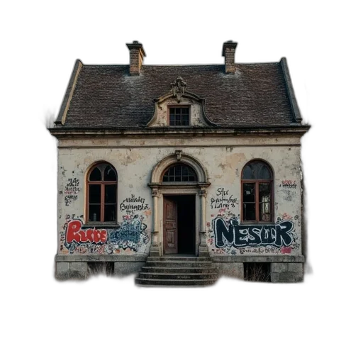 building, 3d render, concept art, photorealistic transparent PNG cut-out