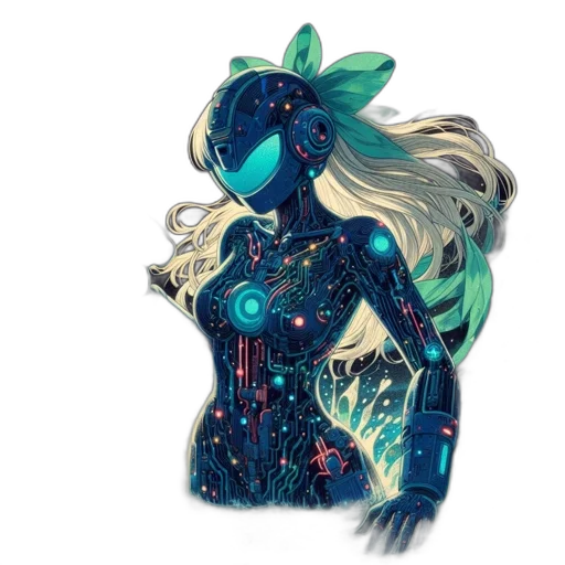 dress, jacket, hair, mask transparent PNG cut-out