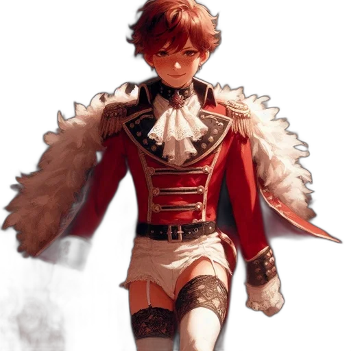 jacket, weapon, staff, sword transparent PNG cut-out