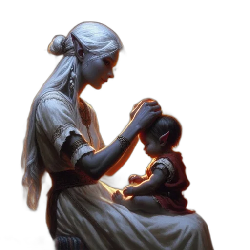 jewelry, oil painting, photorealistic, concept art transparent PNG cut-out