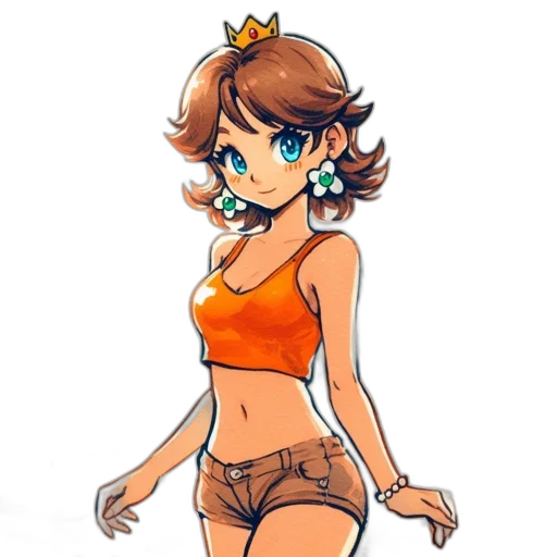 crown, dress, staff, concept art transparent PNG cut-out