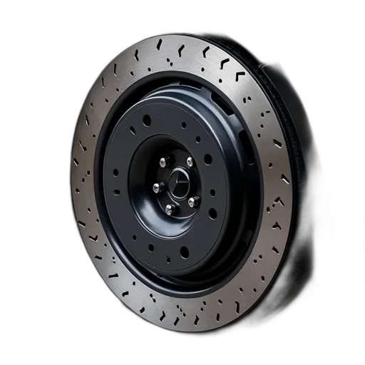 3d render, rear, performance, rotor transparent PNG cut-out