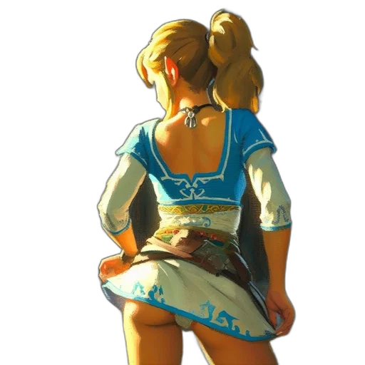 dress, jacket, staff, crown transparent PNG cut-out