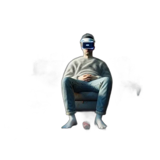 mask, jacket, robot, face transparent PNG cut-out