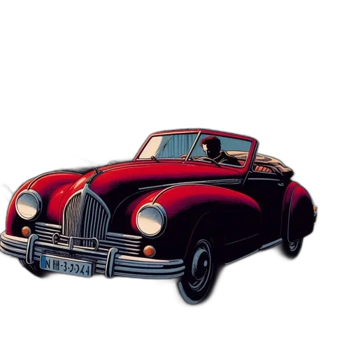 car, photorealistic, 3d render, concept art transparent PNG cut-out