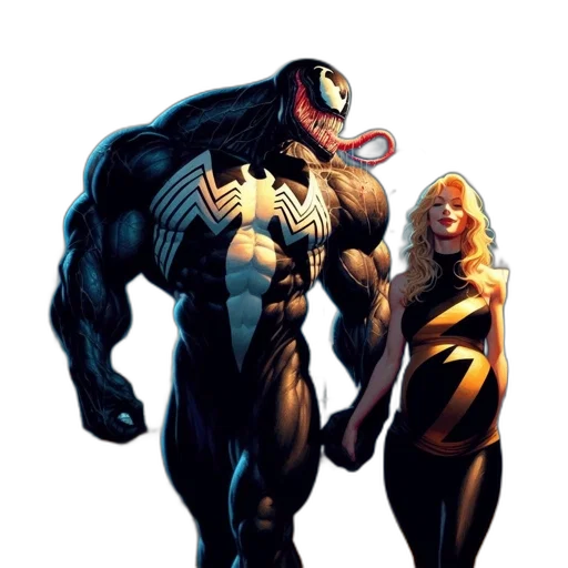 creature, comic book art, concept art, large transparent PNG cut-out