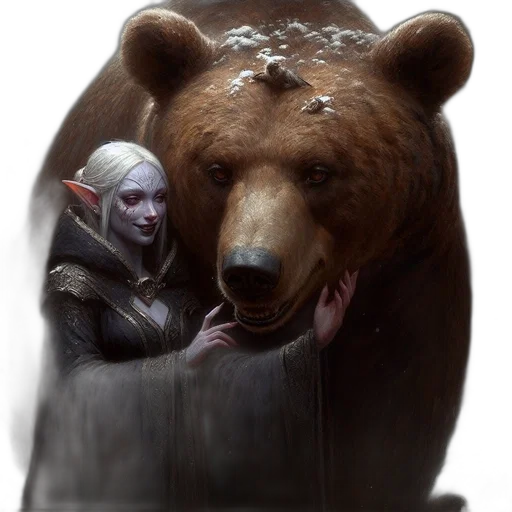 creature, face, animal, concept art transparent PNG cut-out